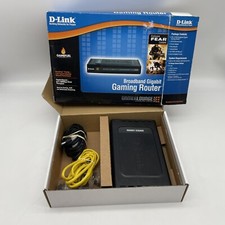 D-Link DGL-4100 Gamefuel priority Gaming Router Gigabit Broadband Tested Works picture