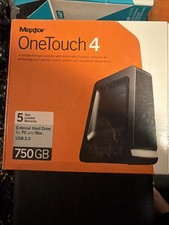 Maxtor One Touch 4 External Hard Drive 750gb picture