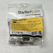 11pcs StarTech GC99MFRA2 Right Angle DB9 to DB9 Serial Cable Adapter Type 2 M/F picture