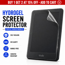 Kindle Paperwhite HD 8 10 Anti-Scratch HD Clear 2024 Hydrogel Screen Protector picture