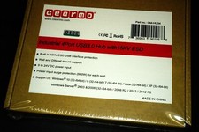 Gearmo GM-HU34 4-Port USB 3.0 Rugged Industrial Din Rail Mount Hub NIB picture