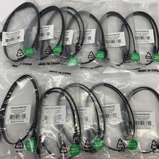 Lot of 11 New Serial SATA 24 Inch Cable Monoprice PID 8779 Locking Latch Black picture