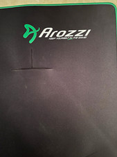 Arozzi Arena Pad Large/XL Non-Slip Computer Desk gaming Mat Black/Green 63x32.28 picture