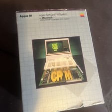 Microsoft Softcard System For Apple 3. In Box . SOS DOS CP/M Complete Board Disk picture