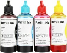 Bulk 4x100ml BULK refill ink fit for Epson T252  WF-3620 WF-3640 WF-7610 picture