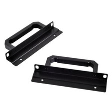 SilverStone RA02 Rackmount Handles Kit GD-09 Black Aluminum SST-RA02B picture