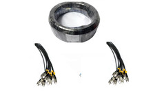 50M ST-ST Outdoor Armored Single Mode 12 Strands Fiber Optic Cable -25367 picture