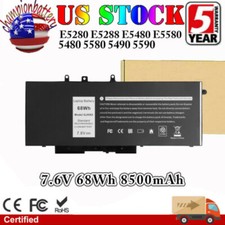 GJKNX Battery for Dell Latitude 5480 5580 5490 5590 E5280 E5288 E5480 GD1JP picture