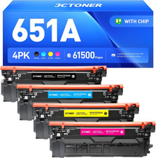 651A Toner Cartridge 4-Pack for HP LaserJet Enterprise 700 Color MFP M775 Series picture