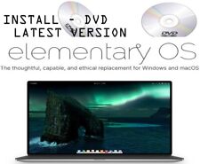 Elementary OS 7 - 32-Bit and 64-Bit DVD Set Same Day Shipping USA Laser Printed picture
