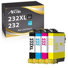 4PK 232XL Replacement Ink Cartridges for Epson XP-4200 XP-4205 WF-2930 WF-2950 picture