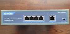 YuanLey 5 Port Gigabit PoE Switch with 4 Port PoE+ 1000Mbps, 802.3af/at 78W picture