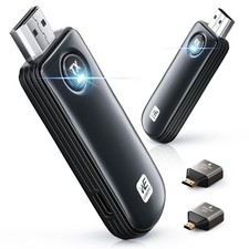 Wireless HDMI Transmitter and Receiver, HDMI Wireless 4K Decode 1080P Output,... picture