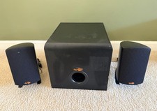 Klipsch ProMedia 2.1 THX Computer Speaker System Subwoofer + 2 Satellites TESTED picture