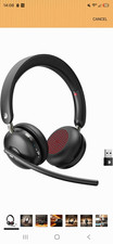 Dytole Bluetooth 5.3 On-Ear Wireless Headset Boom Mic USB Dongle picture