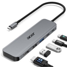 Acer USB C Hub, 5-in-1 USBC to HDMI Adapter with 4K@60Hz for Laptop/Mac picture