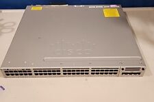 Cisco Catalyst WS-C3850-48U-S 48 Port-Switch With C3850-NM-4-1G NO Pwr spply picture