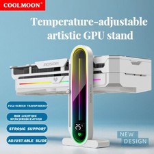 AOSOR GH3 Pro RGB GPU Holder 3-Pin ARGB VGA Vertical Stand /Temperature Display picture
