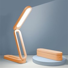 Giryuhd LED Desk Lamp for Office Home & Battery Operated Lamp Orange (1-Pack) picture