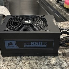 Corsair HX850W 850W ATX Modular Power Supply Black CMPSU-850HX.    WORKS picture