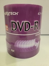 NexxTech 16x DVD-R  4.7gb/120min Video - New, Sealed 100 Pack picture
