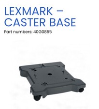 NEW Lexmark 40G0855 Printer Caster Base MS710 MS711 MS810 MS811 MS812 MX710 711 picture
