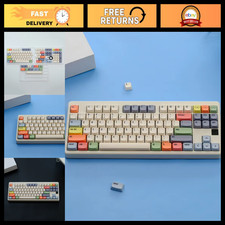 Custom Dye Sub PBT XDA Keycaps for Mechanical Keyboards - 75% Retro Gaming Color picture