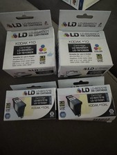 4 Pack (2 Bk/2 Color) #10 Ink Cartridges For Kodak 10BXL 10C picture