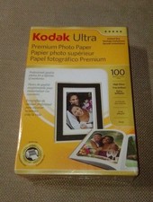 Kodak Ultra Premium Photo Paper 4x6 100 Sheets High Gloss Instant Dry New Sealed picture