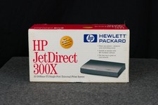 HP Jetdirect 300X, New Unopened, Early 2000s style box picture