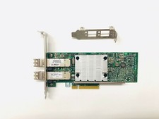 Broadcom 10GB PCIe x8 Dual Port SFP BCM957810A1006G Network Cards + Transceiver picture