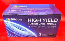 NEW TN 650 TN650 TONER CARTRIDGE REPLACEMENT for BROTHER TN650 BLACK 2 PACK picture