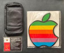 Apple Newton Message Pad Leather  Mouse Pad Cases Only Color Black New Unused picture