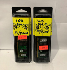 Kingston 2GB Kit (2x1GB) DDR2 PC2-4200 DDR2-533 240-Pin DIMM Non-ECC (LOT OF 2) picture