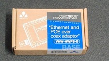 Ethernet and POE over coax adaptor picture