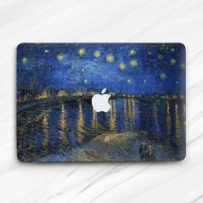 Van Gogh Starry Night Over The Rhone Hard Case For Macbook Air 13 15 Pro 16 Neo picture