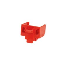Panduit PSL-DCJB-C Jack Module Block-Out Device RJ45 Red Pack of 100 picture