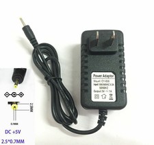 2025 US Plug AC/DC DC5V 1A Wall Power Adapter Charger DC 2.5mm*0.7mm AC100-240V picture