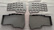 Corne Keyboard V4 - Choc / Low Profile - Rgb - hotswap - Bare Bones Kit - Purple picture