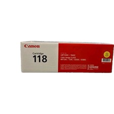 CANON Genuine Toner Cartridge 118 Yellow - New Unopened - Original Canon Product picture