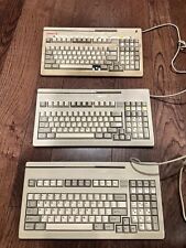 D-91275 CHERRY MINI PS2 7000 KEYBOARD WITH MAG SWIPE READER Lot Of 3 picture
