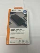 New Hyper HyperDrive Next USB4 M.2 PCIe Enclosure80GBPS SSD Storage picture