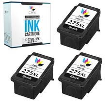 CMYi 3PK Compatible Canon PG-275XL Black Ink Cartridges for PIXMA TR4720 TS3520 picture