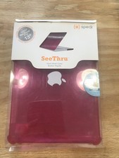 Speck See Thru Case MacBook Pro 13” Pink Hard Shell Case picture