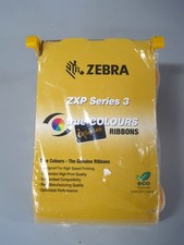 Zebra 800033-340 ZXP Series 3 True Colours ix Series Color YMCKO Ribbon Sealed picture
