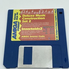 Amiga Coverdisk 50, Deluxe Music Construction Set 2 Insectoids 2 Floppy untestd picture