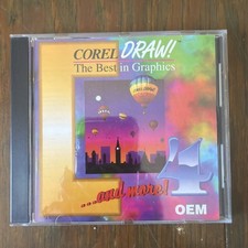 Corel Draw 4 The Best In Graphics And More OEM CD-RUM Very Good picture