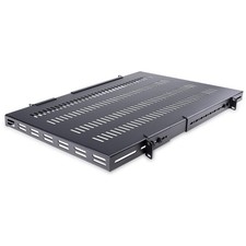 StarTech ADJSHELFHDV 1U Adjustable Vented Rack Shelf 250lbs picture