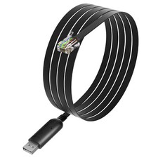 2M USB To Rj12 6P6C Adapter Serial Control Cable For PDU AP7900, AP7901, AP7902 picture