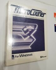Rare New 1991 Micro Courier Microsoft Windows 1.0 PC Communications DOS Vintage picture